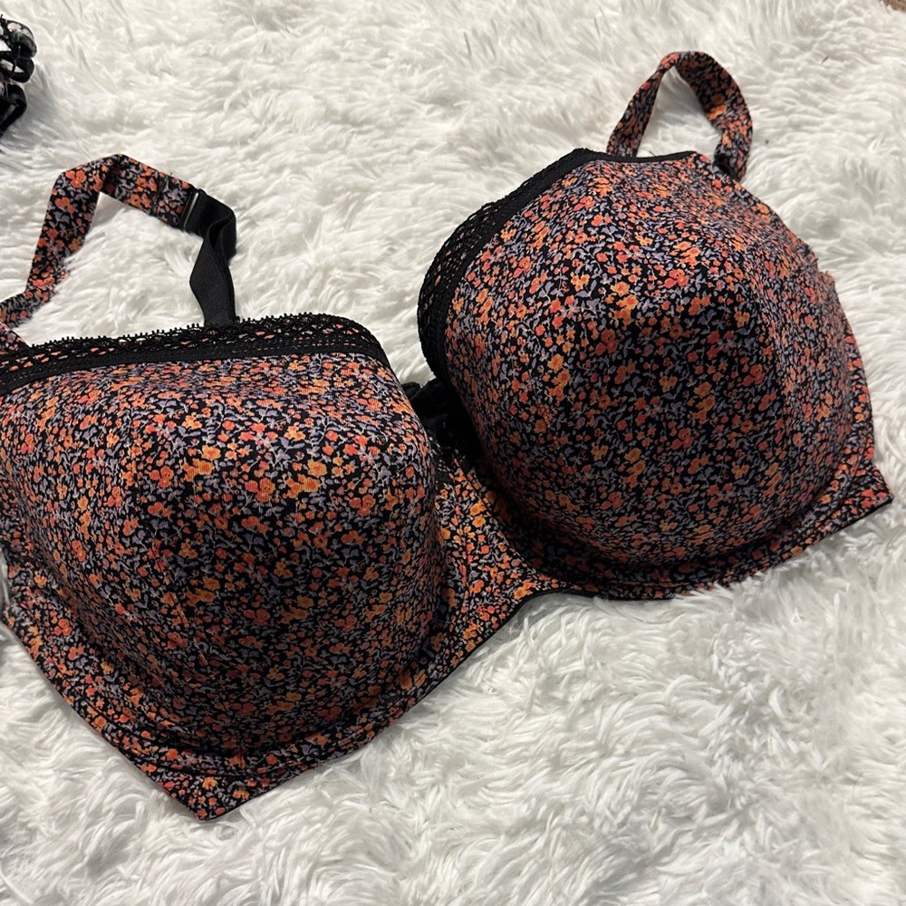 Lane Bryant 40F underwire Floral Print Women's Bra